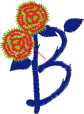 B