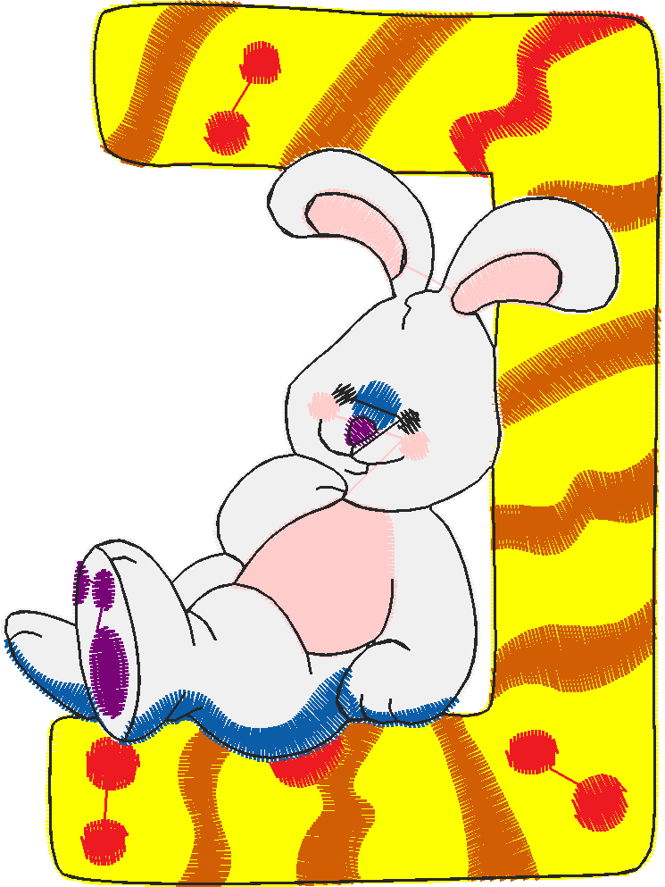 Alphabet easter time ]