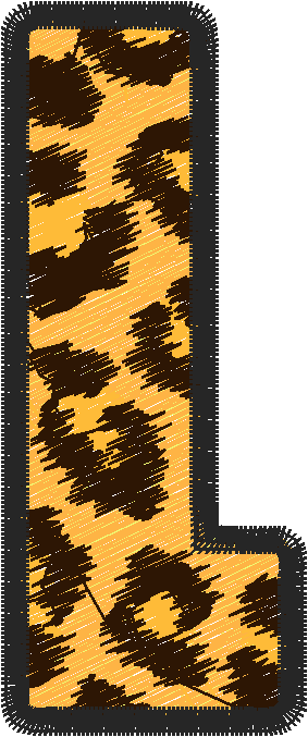 Alphabet   Leopard (15)