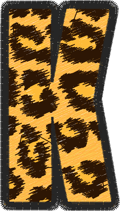 Alphabet   Leopard (16)