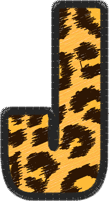 Alphabet   Leopard (17)