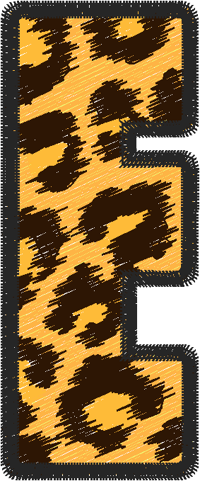 Alphabet   Leopard (22)