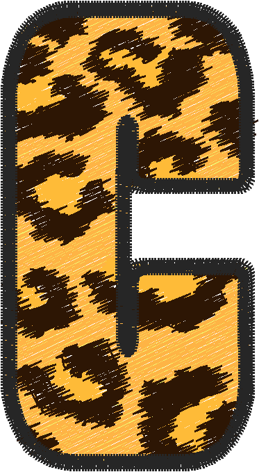 Alphabet   Leopard (24)