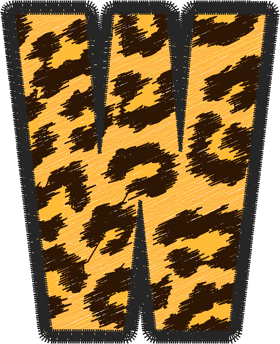Alphabet   Leopard (4)
