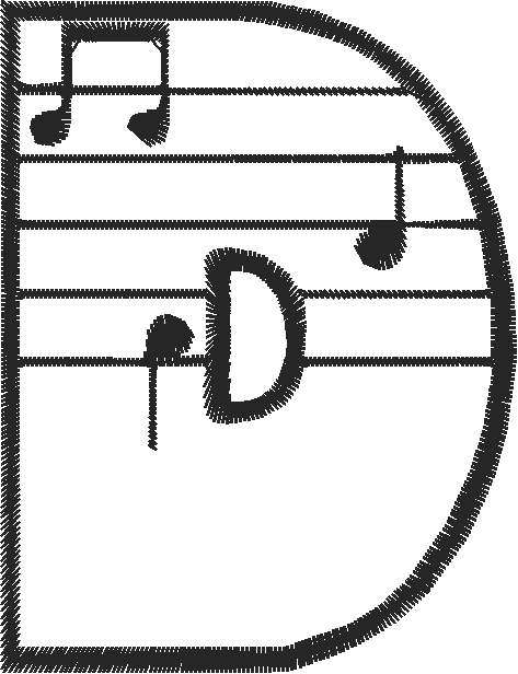 Upper d