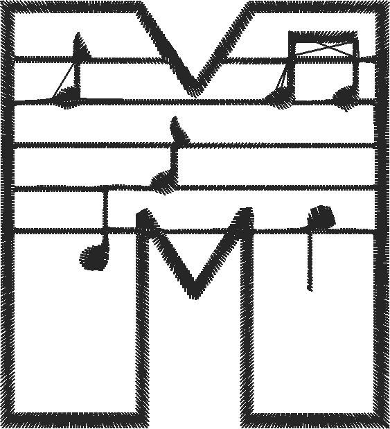 Upper m