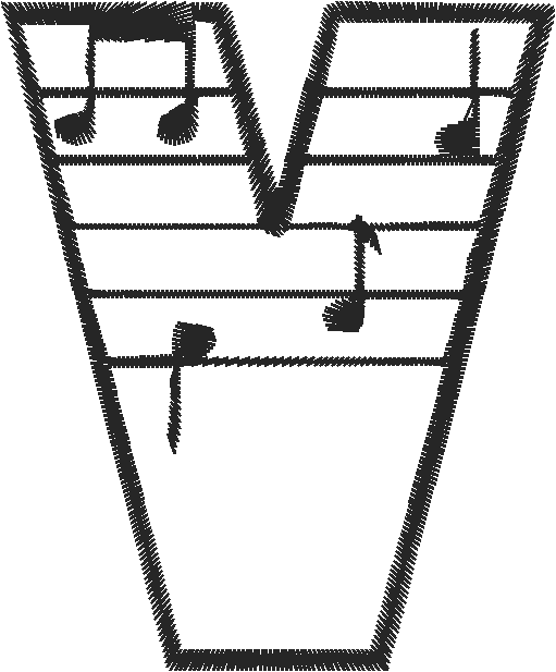 Upper v