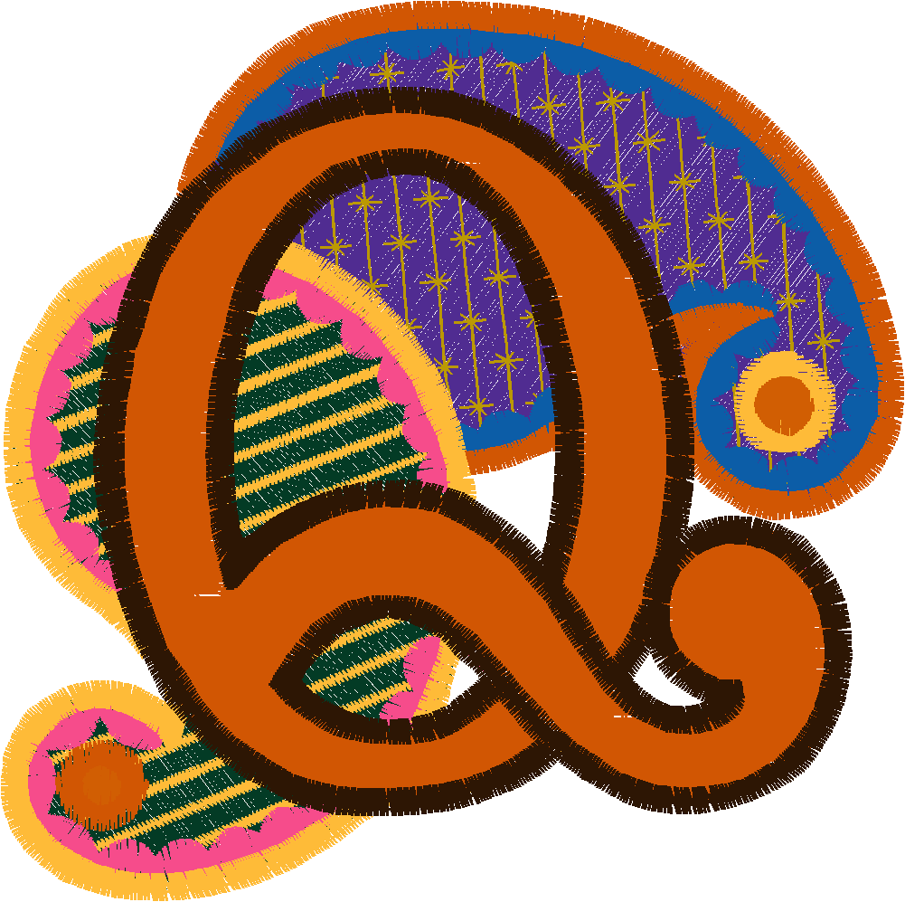 Alphabet   Paisley (17)