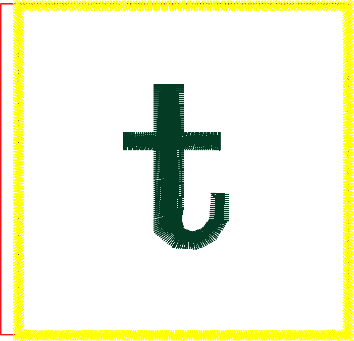 Block T Top Flap
