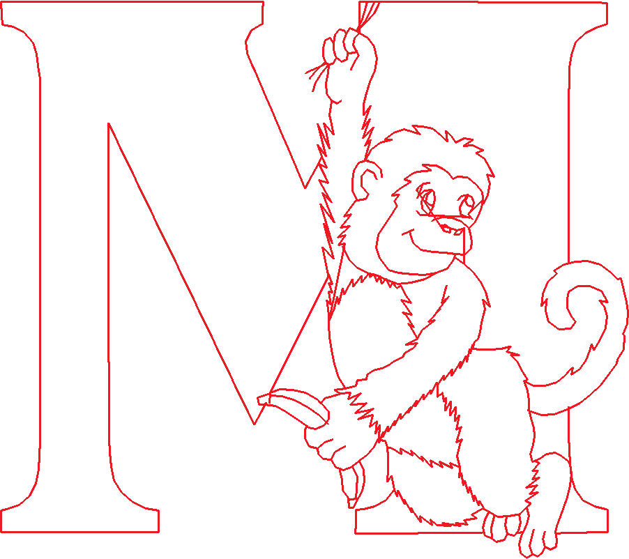 Alphabet   Redwork (22)