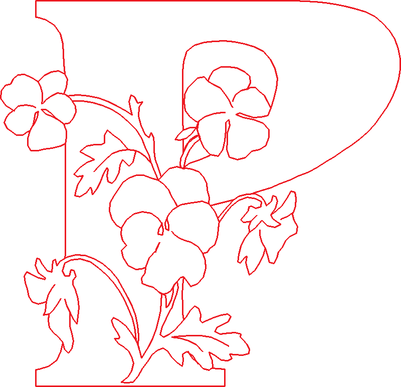 Alphabet   Redwork (25)