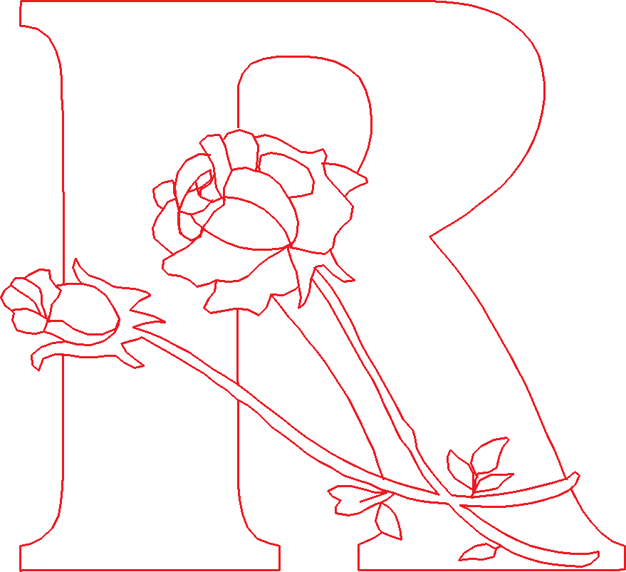 Alphabet   Redwork (27)