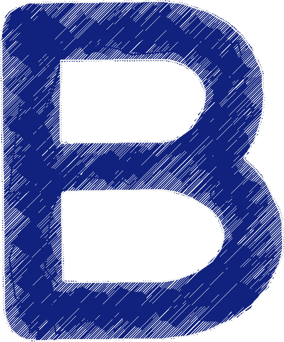 B