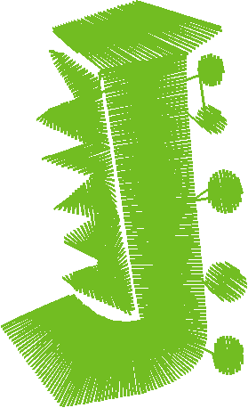 Spikyfont10