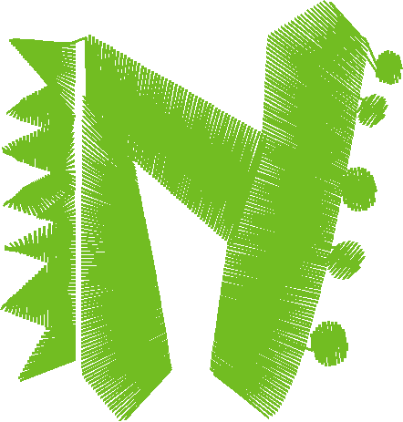 Spikyfont14