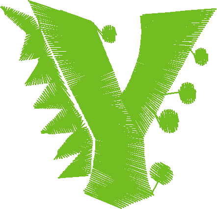 Spikyfont25