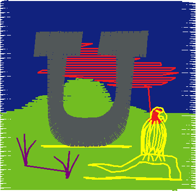 U