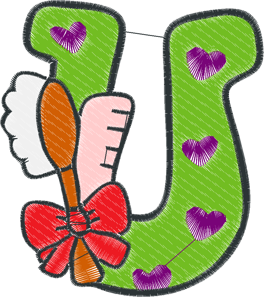 U