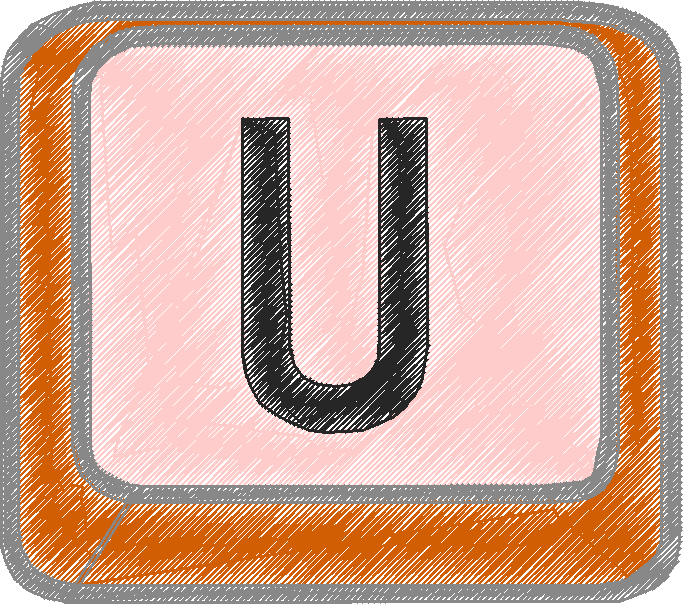 U