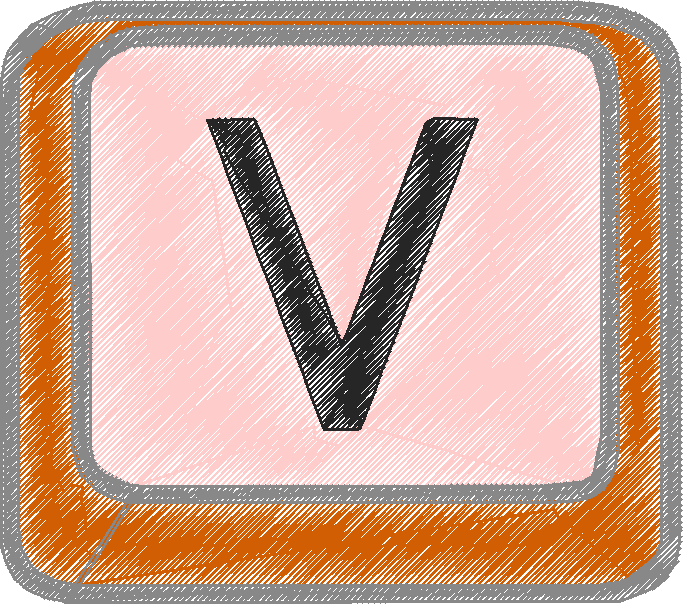 V