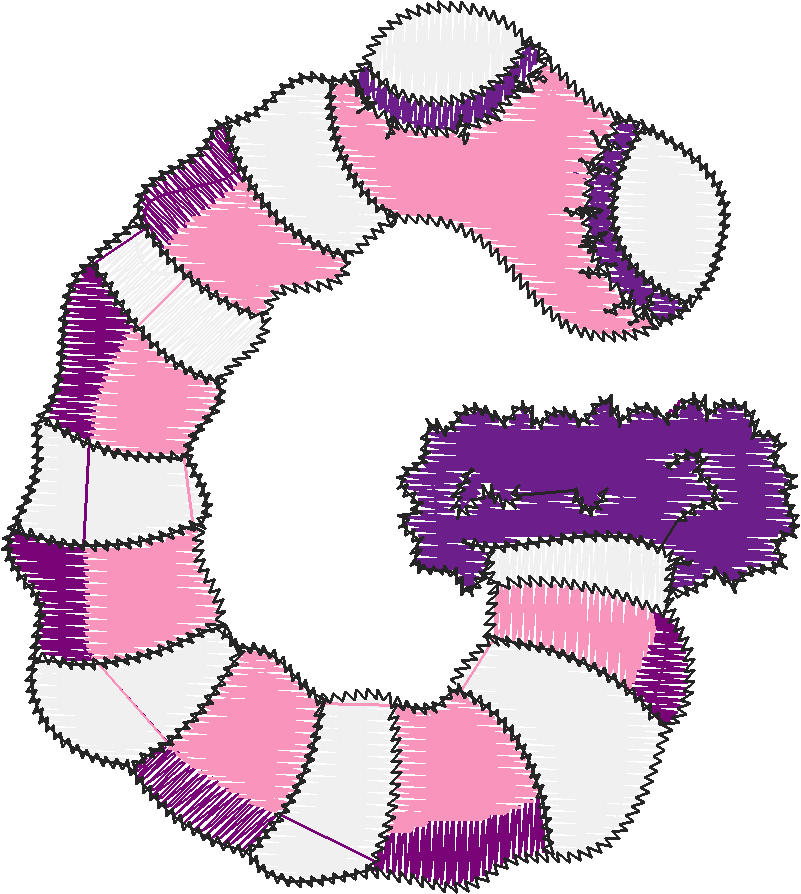 Winteralphabet G