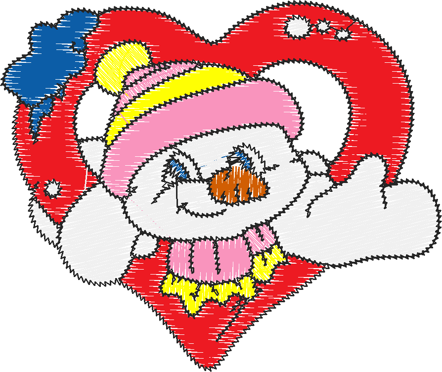 Winteralphabet Heart