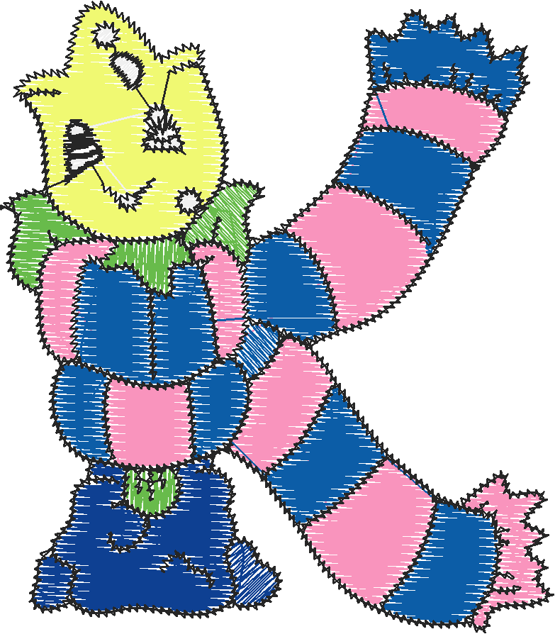 Winteralphabet K