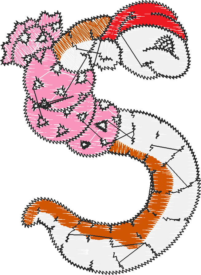 Winteralphabet S
