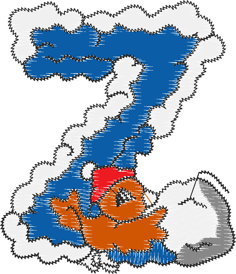 Winteralphabet Z