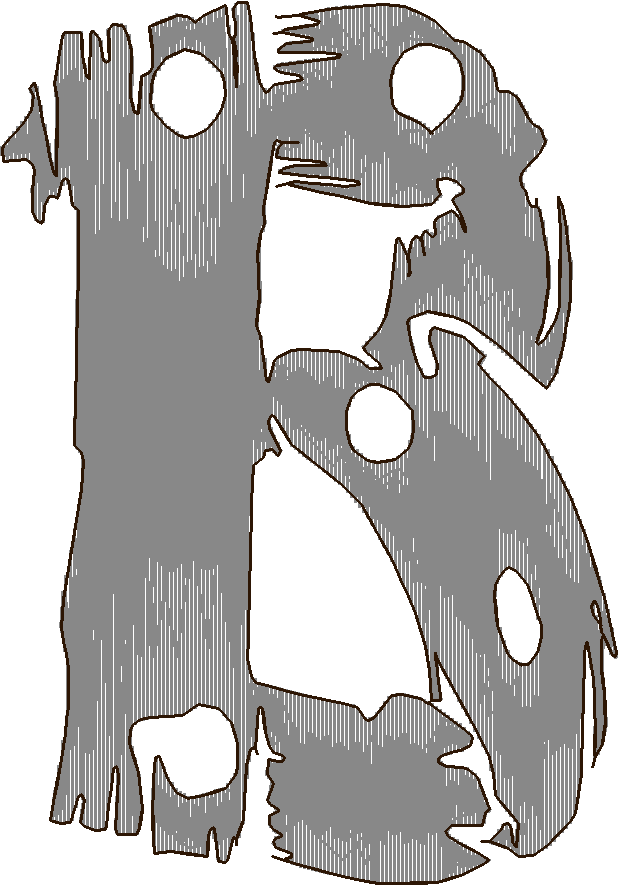 B