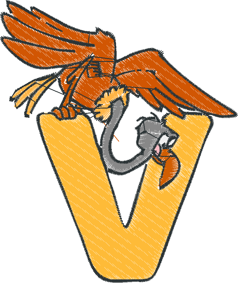 V