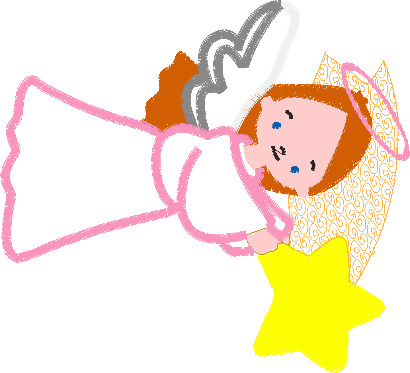 Applique   Baby Angels 2  (5)
