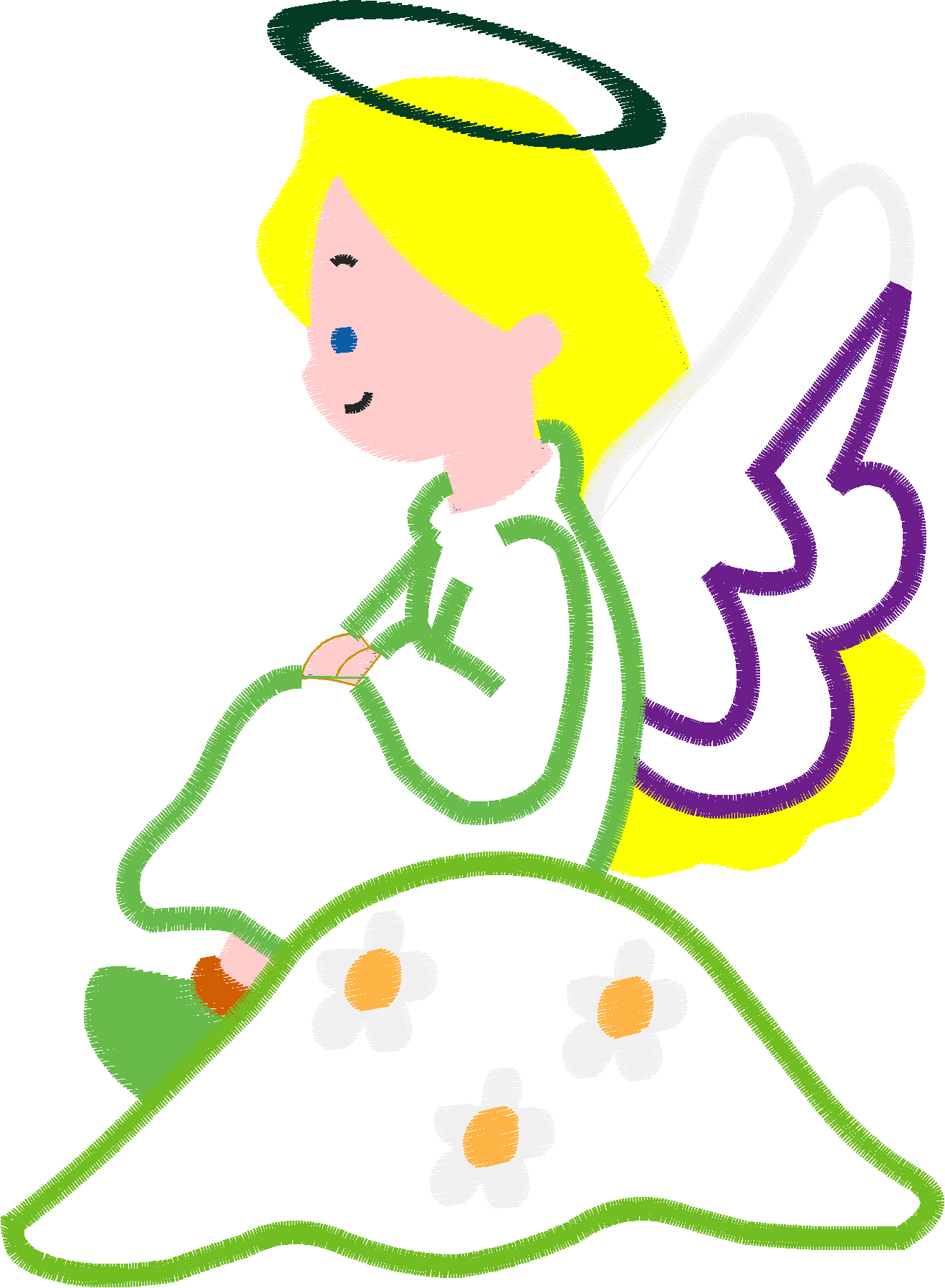 Applique   Baby Angels 2  (6)