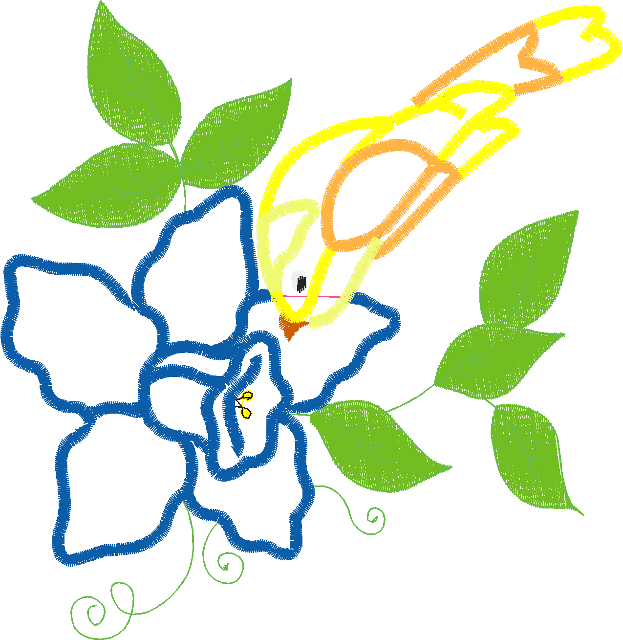 Applique   Birds & Flowers 1 (7)