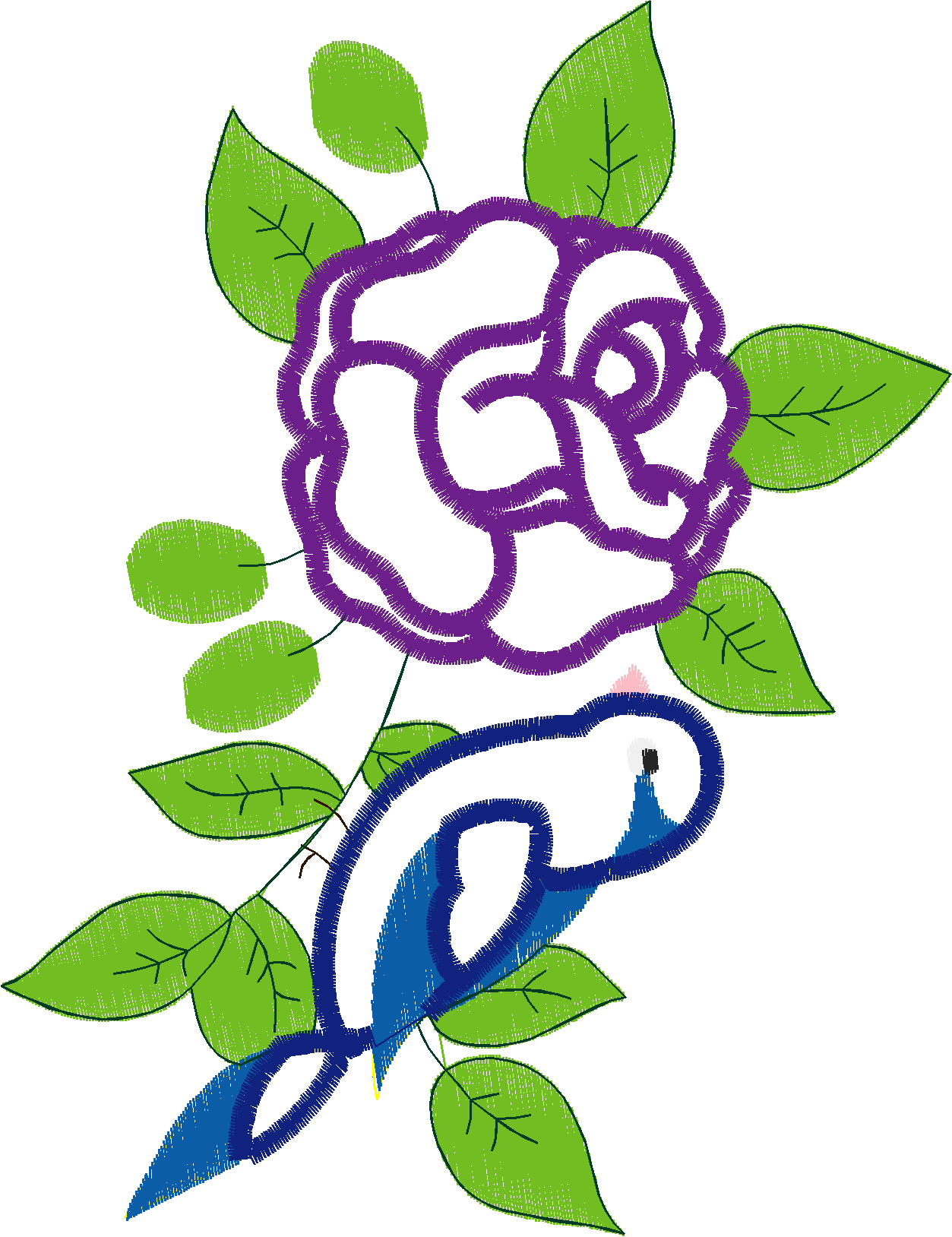 Applique   Birds & Flowers 1 (9)