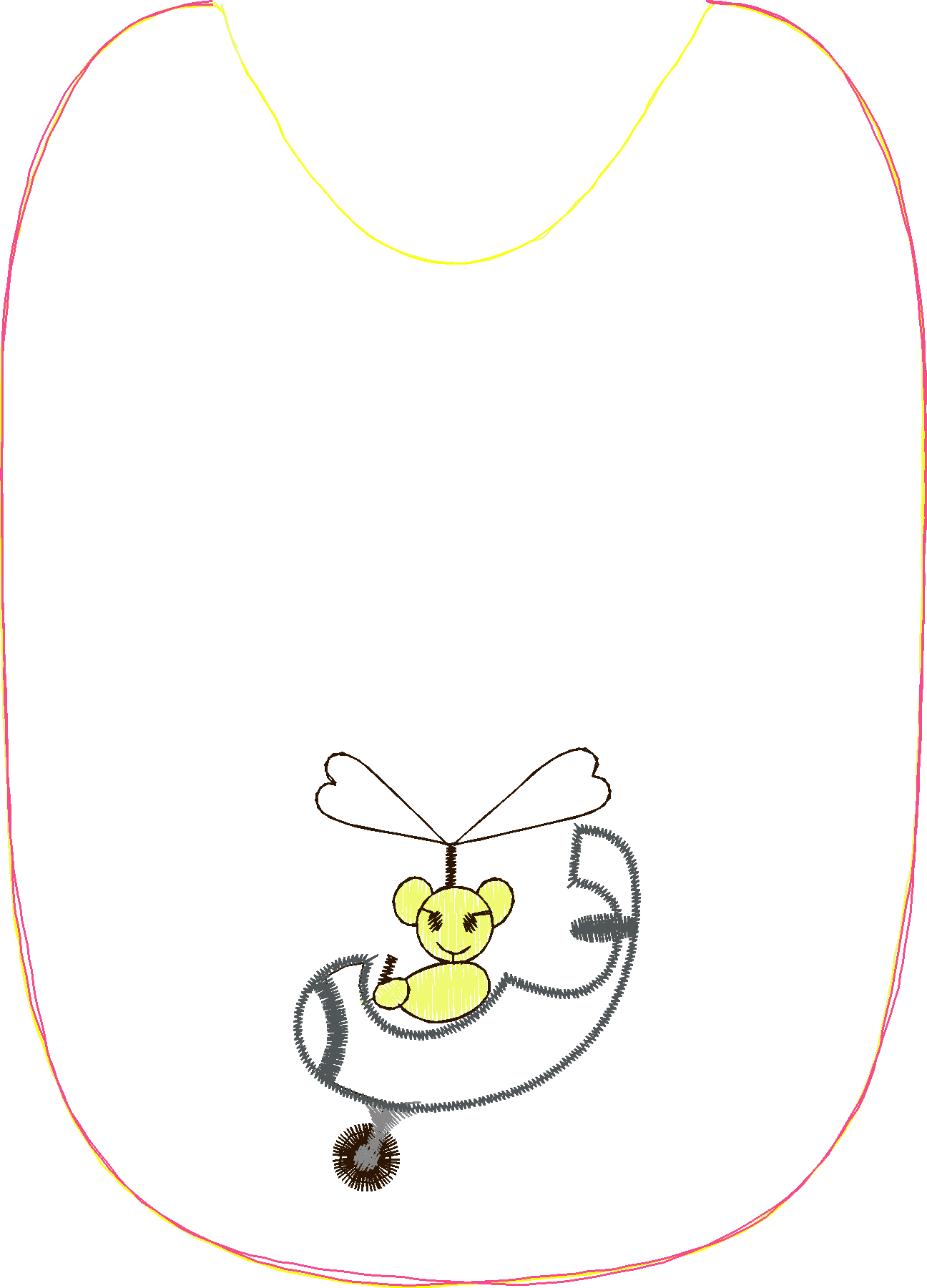 Applique   Boys Bibs  (6)