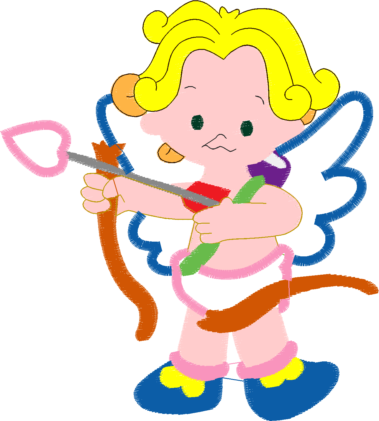 Applique   Cupids  (8)