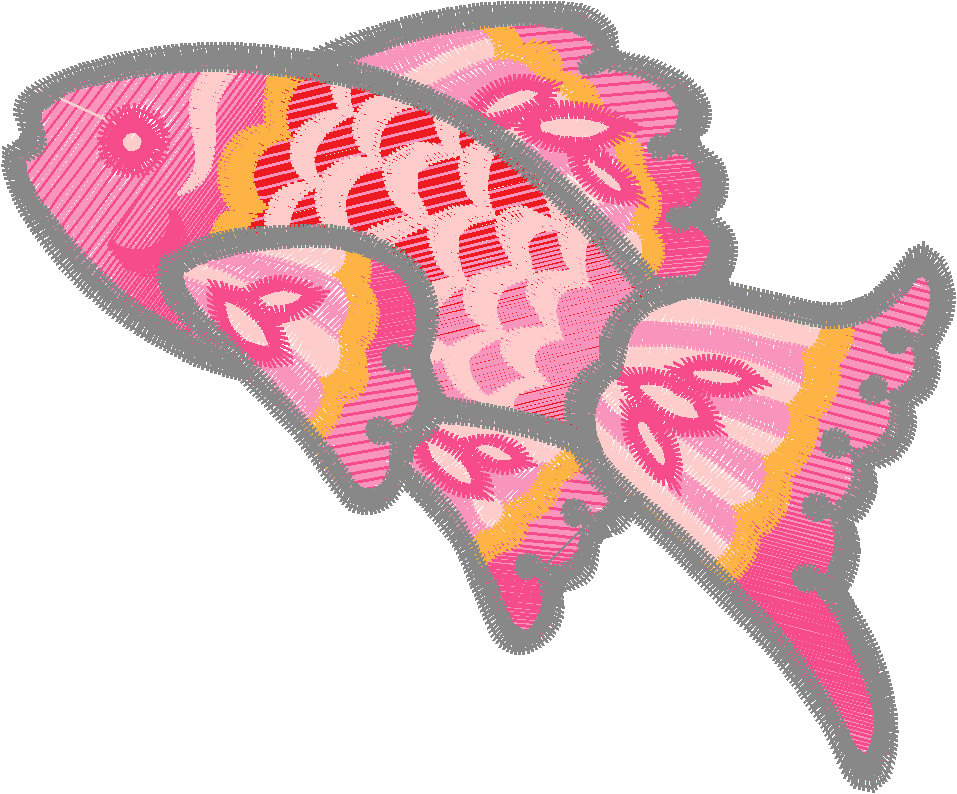 Applique Fish (8)