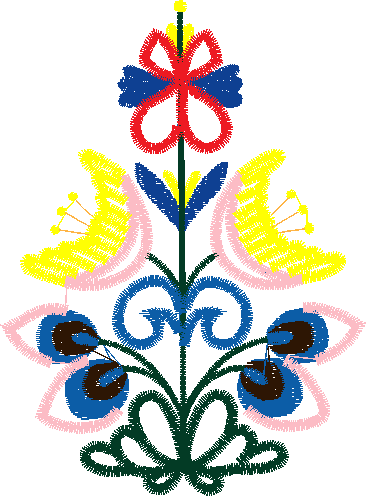 Appfolkartflowers 001 4x4