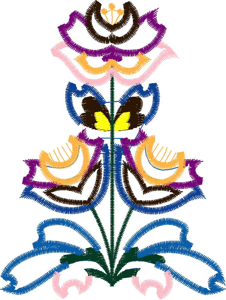 Appfolkartflowers 003 4x4
