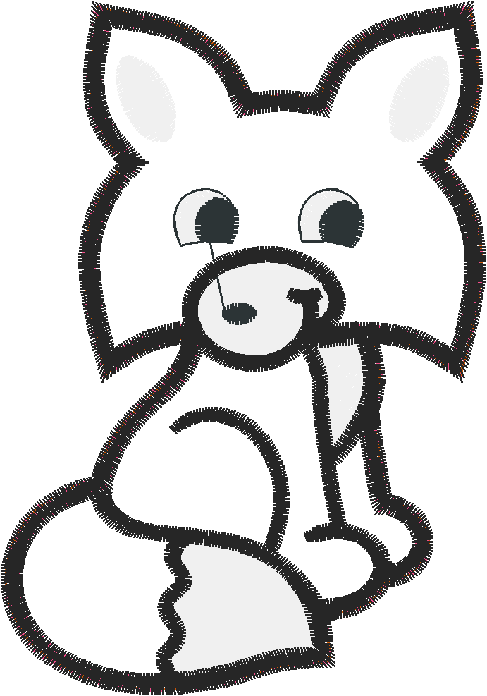 Applique   Fox  1