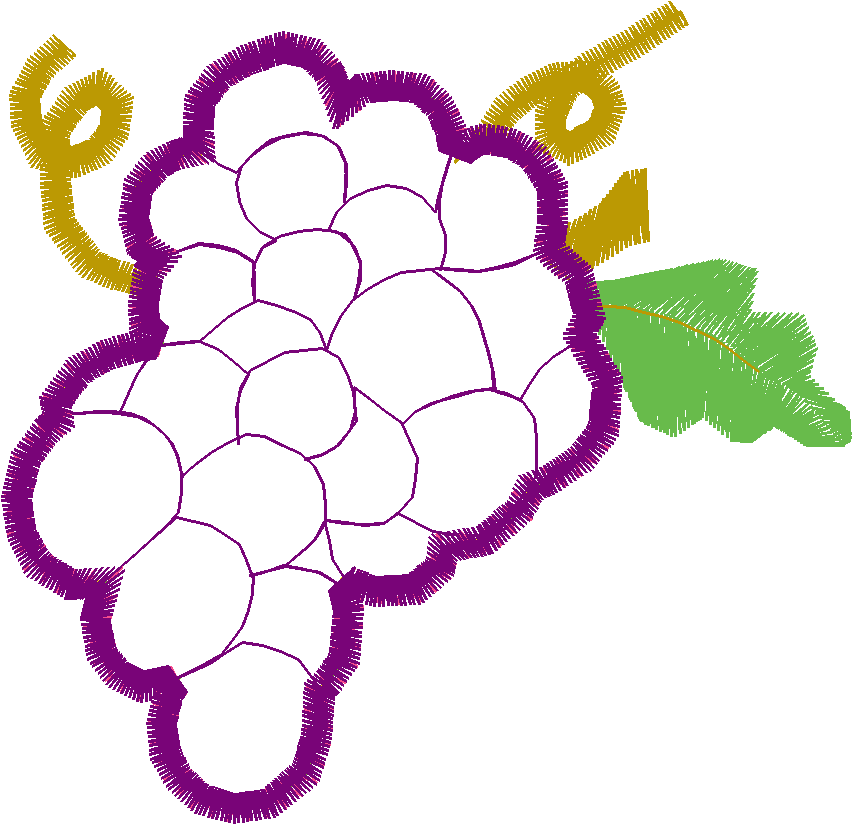Applique   Fruit  (3)