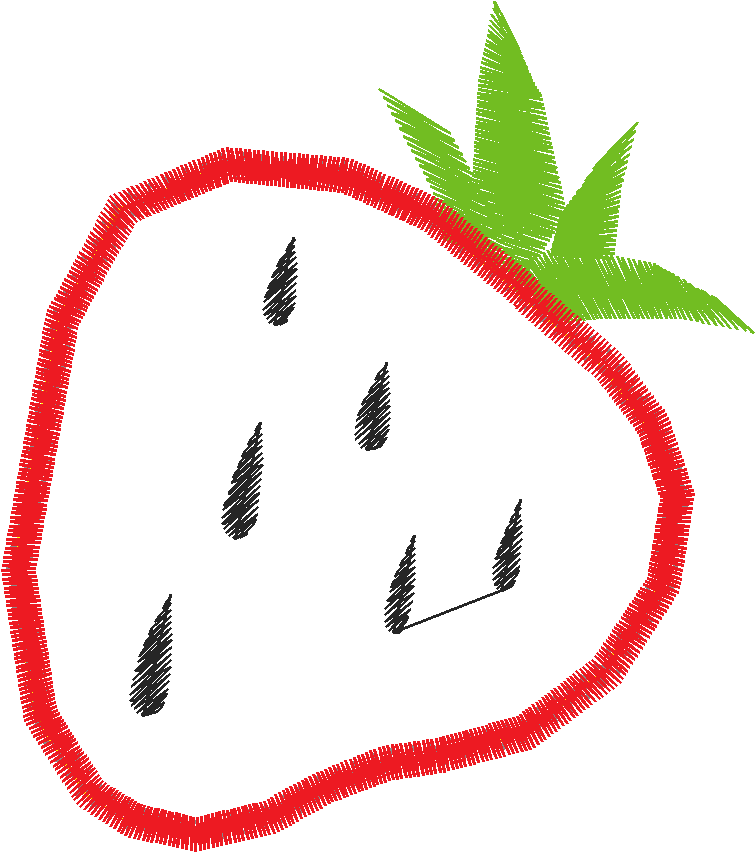 Applique   Fruit  (6)