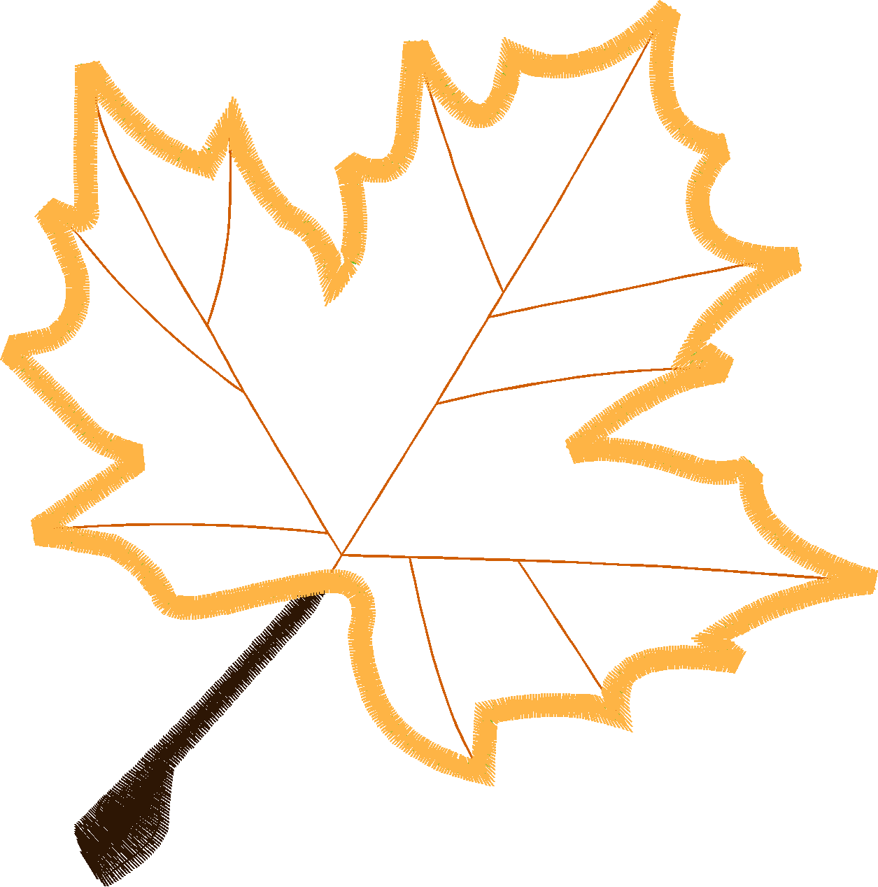 Applique   Leaves  (10)