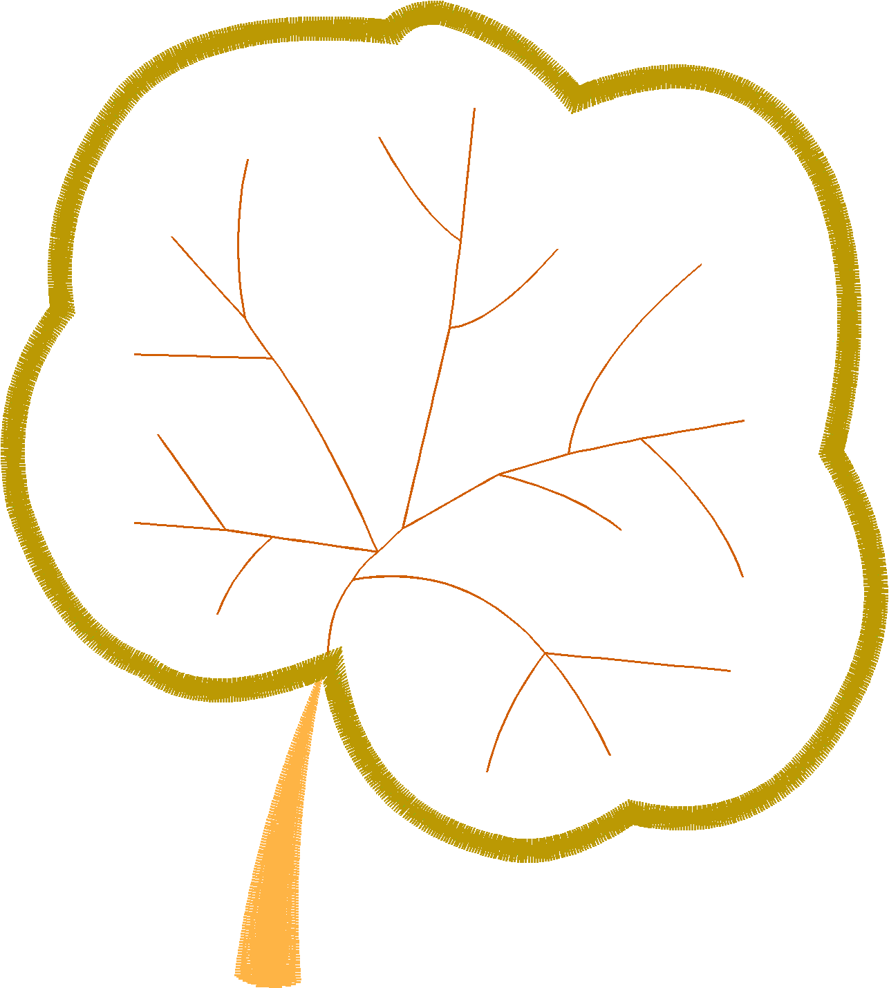 Applique   Leaves  (8)