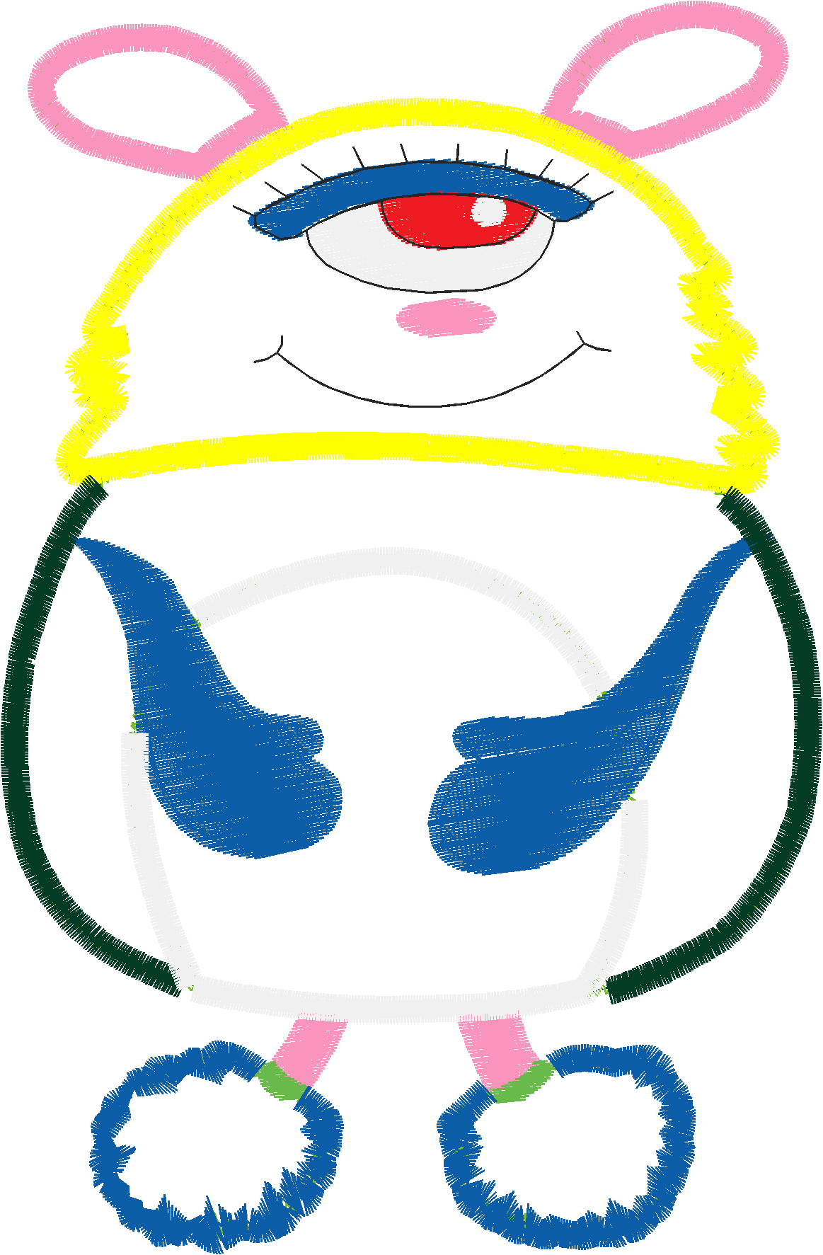 Applique   Monsters  (3)