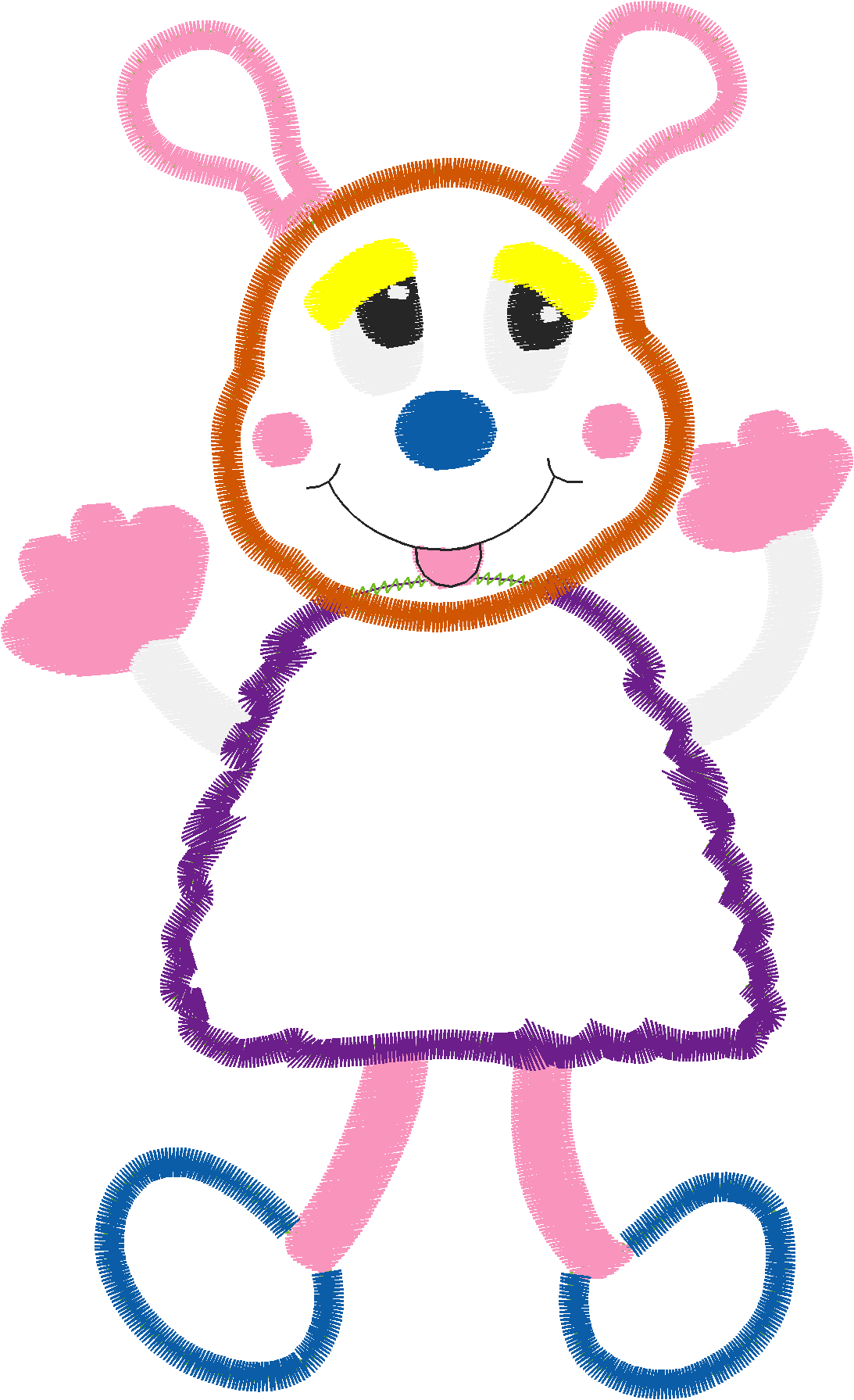 Applique   Monsters  (6)