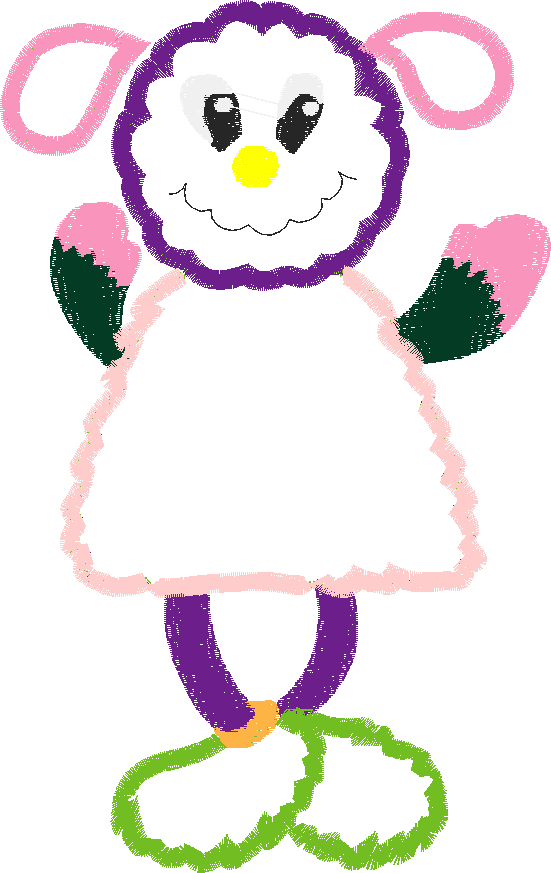 Applique   Monsters  (7)