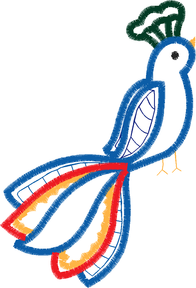 Applique   Peacocks  (11)