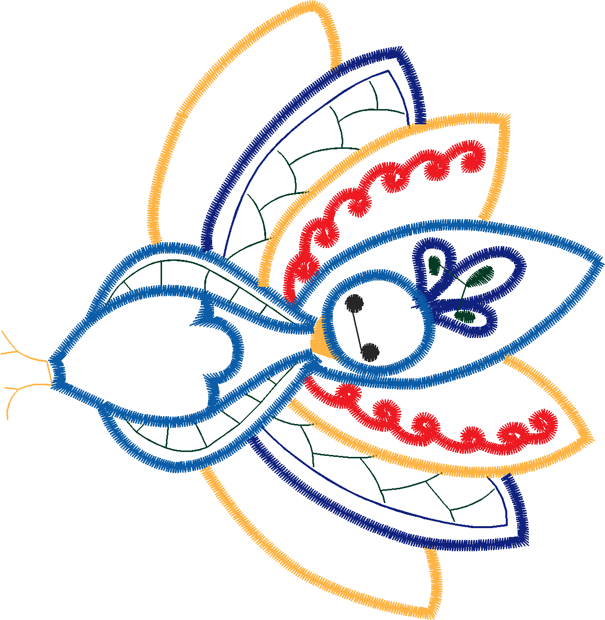 Applique   Peacocks  (14)